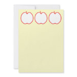 Red Apple. Invitations