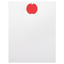 Red Apple. Custom Letterhead