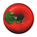 . Red Apple magnets by elliel . Red Apple magnets