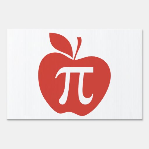 Red Apple Pie Sign Zazzle