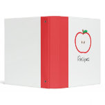 Red Apple Recipe Binder