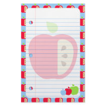 Red Apple stationery