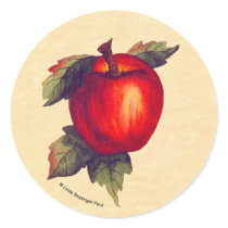 Red Apple sticker by Linda_MN Red Apple sticker