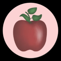 Red Apple Stickers by mrssocolov Red Apple Stickers