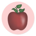 Red Apple Stickers