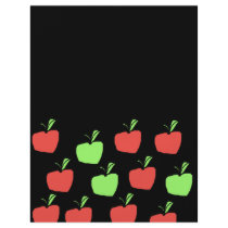 Red Apples and Green Apples Pattern. Personalized Flyer