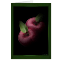 Red Apples Card card
