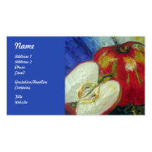 Red Apples Fruit Business Cards
