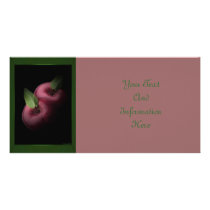 Red Apples Photo Card photo cards by norman888 Red Apples Photo Card photo cards