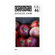 Red Apples Postage Stamp