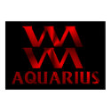 Red Aquarius Horoscope Symbol posters by sun_signs Red Aquarius Horoscope Symbol posters