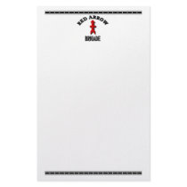 Red Arrow Brigade Stationery Design
