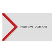 Red Arrow Personal Networking Business Cards