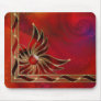 Red As the Flame Mousepad