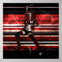 Red Assassin Posters