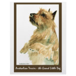 Red Australian Terrier Personalized Letterhead