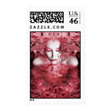 Red Autumn Postage