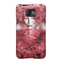Red Autumn - Self Portrait Samsung Galaxy S Case