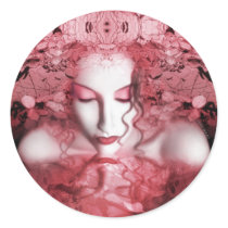 Red Autumn Sticker