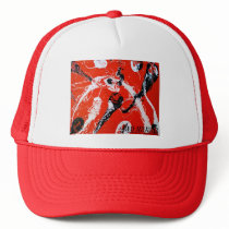 RED AVIATOR hats