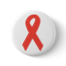 Red Awareness Ribbon buttons