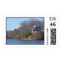 Red Awning postage by ChrisMcNelis Red Awning postage