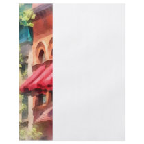 Red Awnings on Brownstone Hoboken NJ flyers