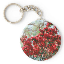 Red Azaleas and meaning Keychains