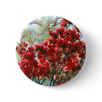 Red Azaleas and meaning Pinback Buttons