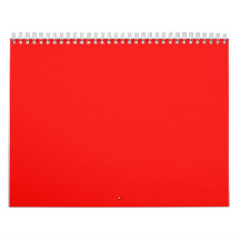 Red Backgrounds on a Calendar
