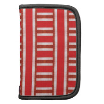 Red Baja Sweater Burlap Planners