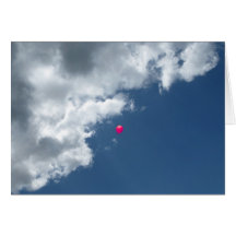Red Balloon Greeting Cards