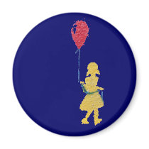 red balloon. magnets by asyrum red balloon. magnets