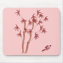 Red Bamboo mousepads