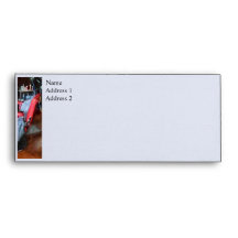 Red Barber Chair Envelopes