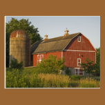 Red Barn and Silo postcards