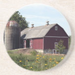 Red Barn Beverage Coaster coasters