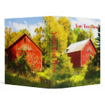 Red Barn Binder