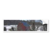 RED BARN bumper stickers