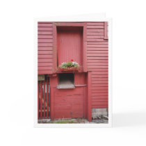 Red Barn Greeting Card