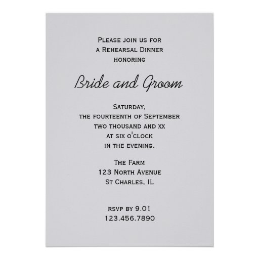 Red Barn Country Rehearsal Dinner Invitation