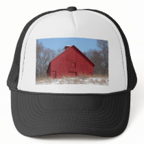Red barn hats