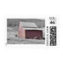 Red Barn Stamp