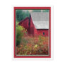 Red Barn Postcard