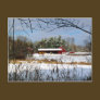 Red Barn Postcard