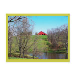 Red Barn Post Card