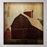 Red Barn Print