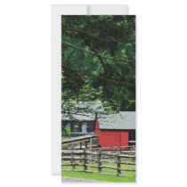 Red Barn Custom Rack Cards