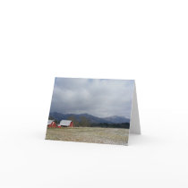 Red Barns Card