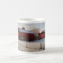 Red Barns in Winter- mug by MrNoble Red Barns in Winter- mug